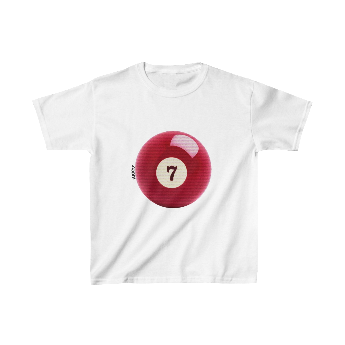 Lucky 7 Ball Baby Tee