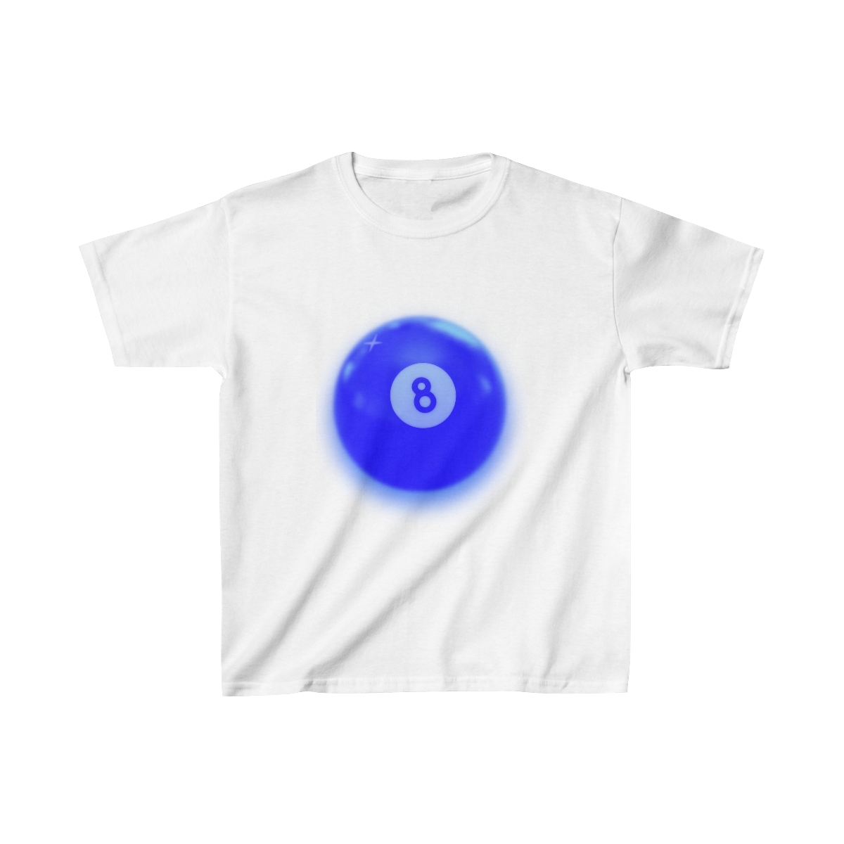 Electric Blue 8 Ball Baby Tee