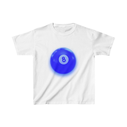 Electric Blue 8 Ball Baby Tee